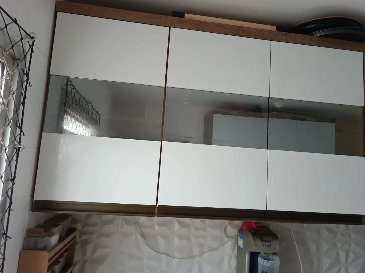 Armário de cozinha MDF vidro reflecta  - Foto 2