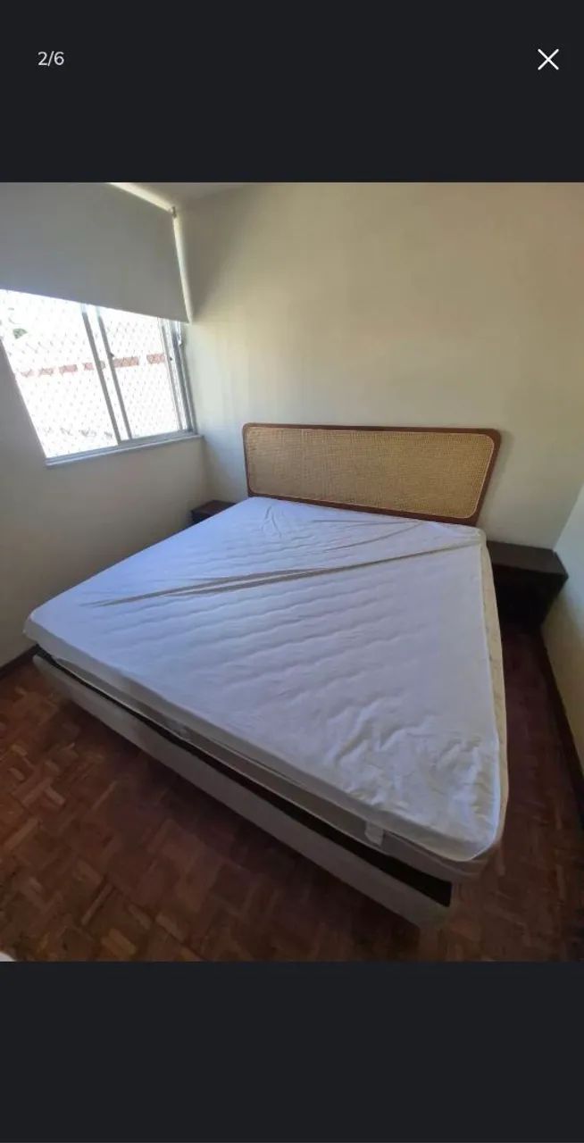 Cama king, box + colchão  - Foto 2