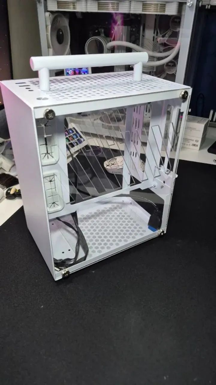 Gabinete ITX Metalfish T40 + Cabo Riser 3.0