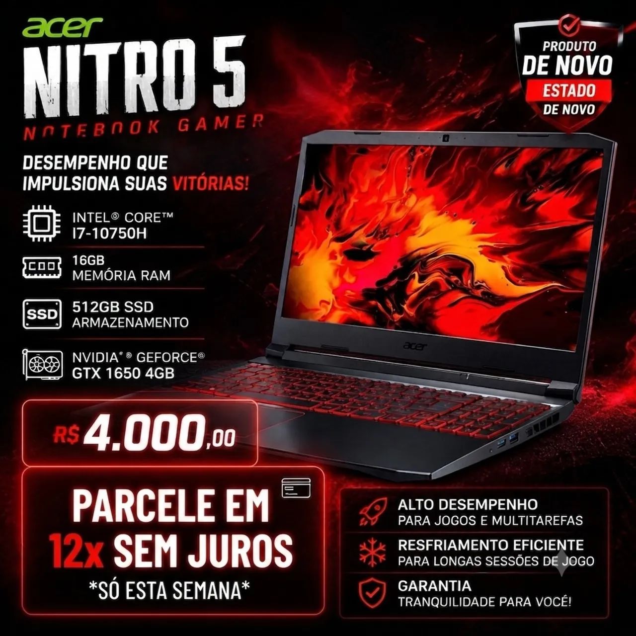 Nitro 5 pra venda 