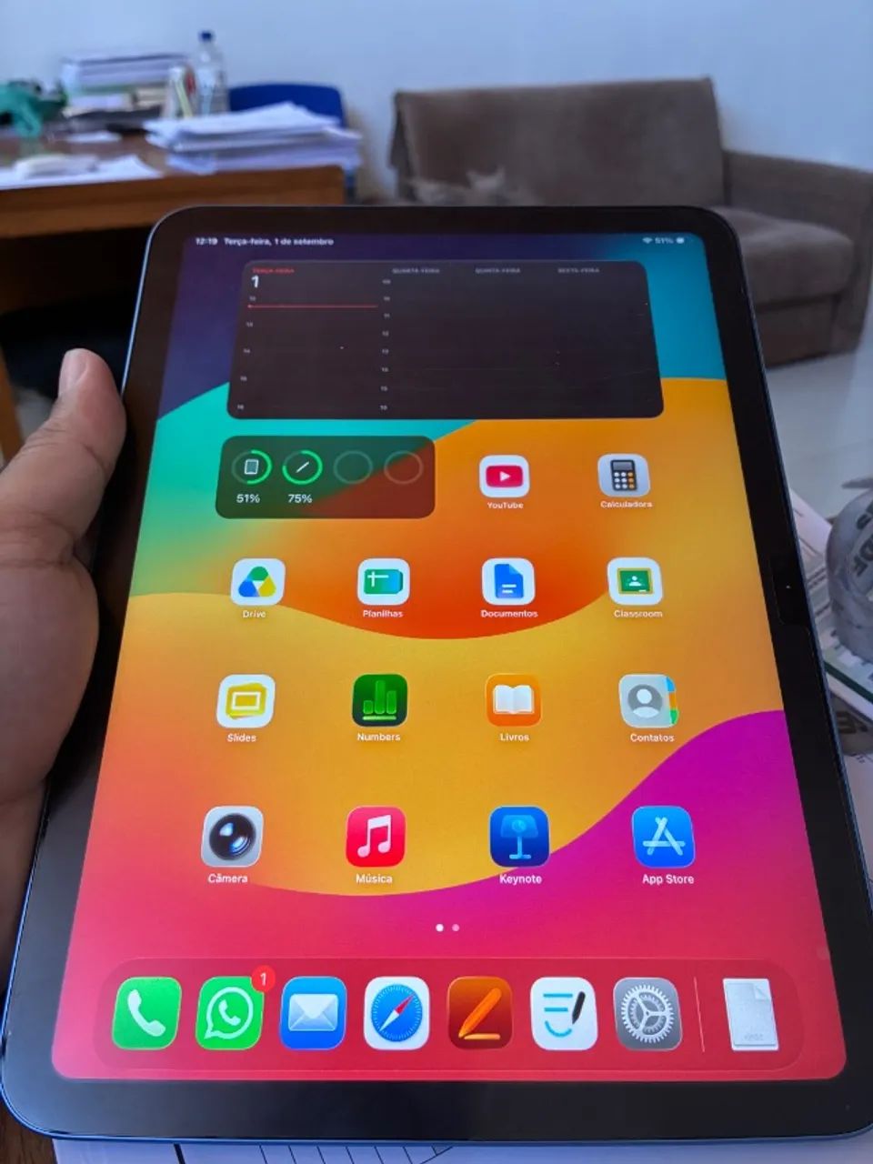 IPAD 10 - 64gb - Azul - 10x sem juros!