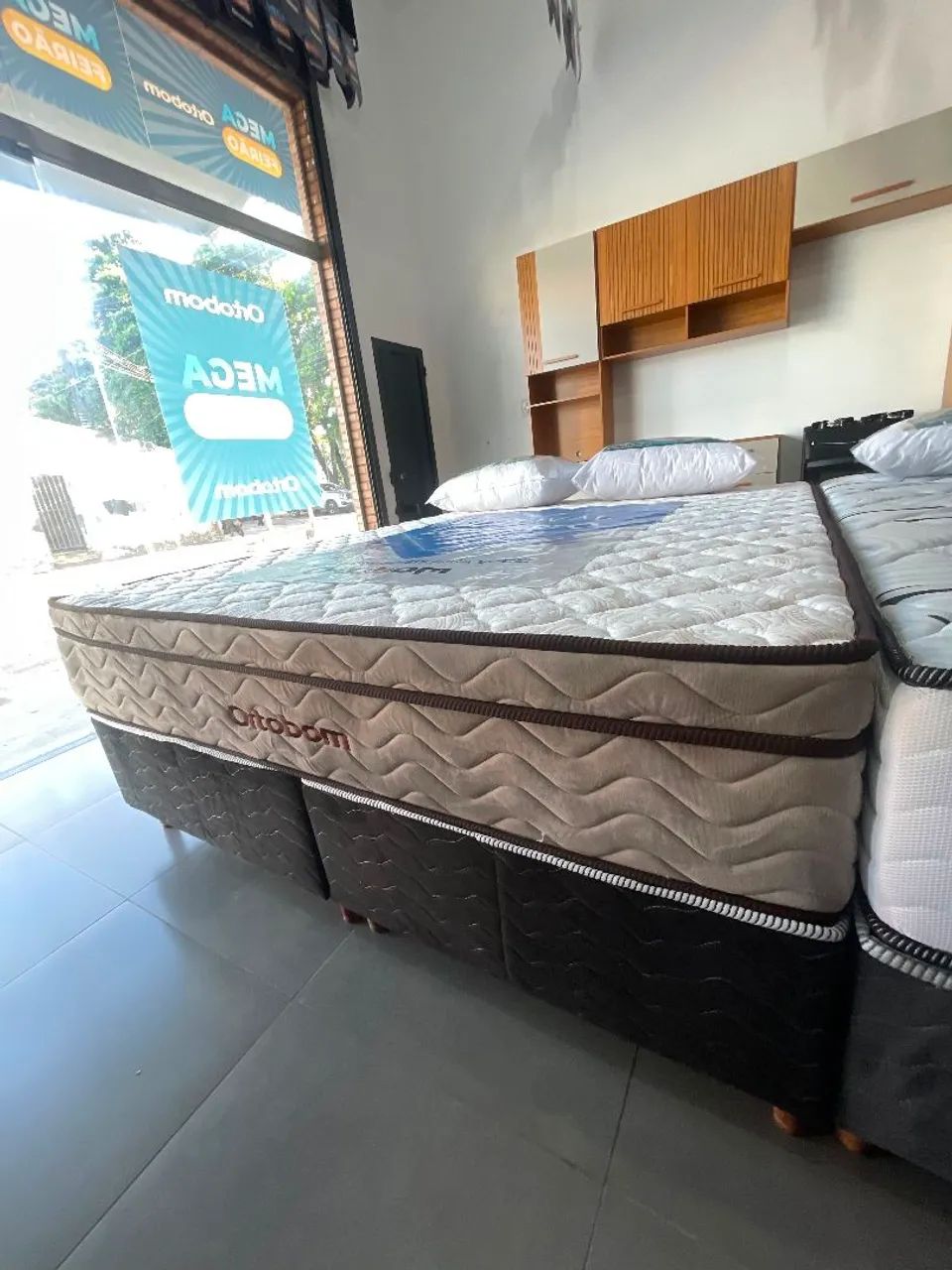 CAMA QUEEN 3 ANOS DE GARANTIA ORTOBOM 