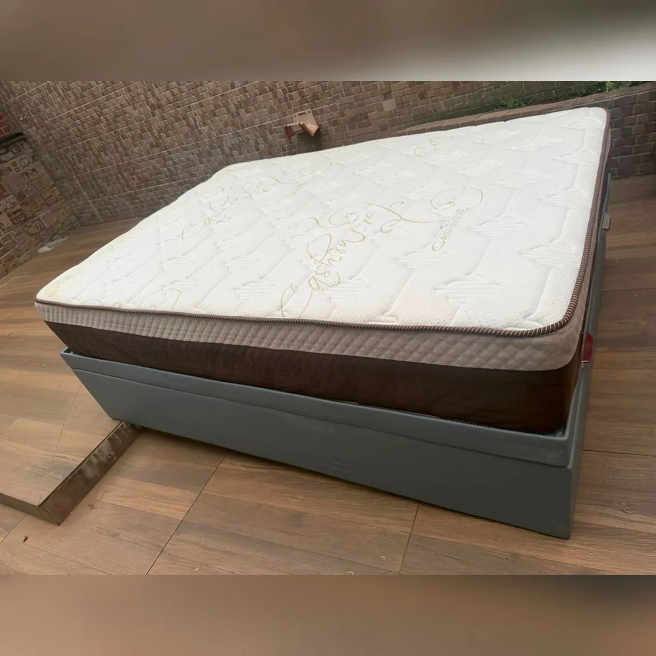 Cama box de casal estilo baú  - Foto 4