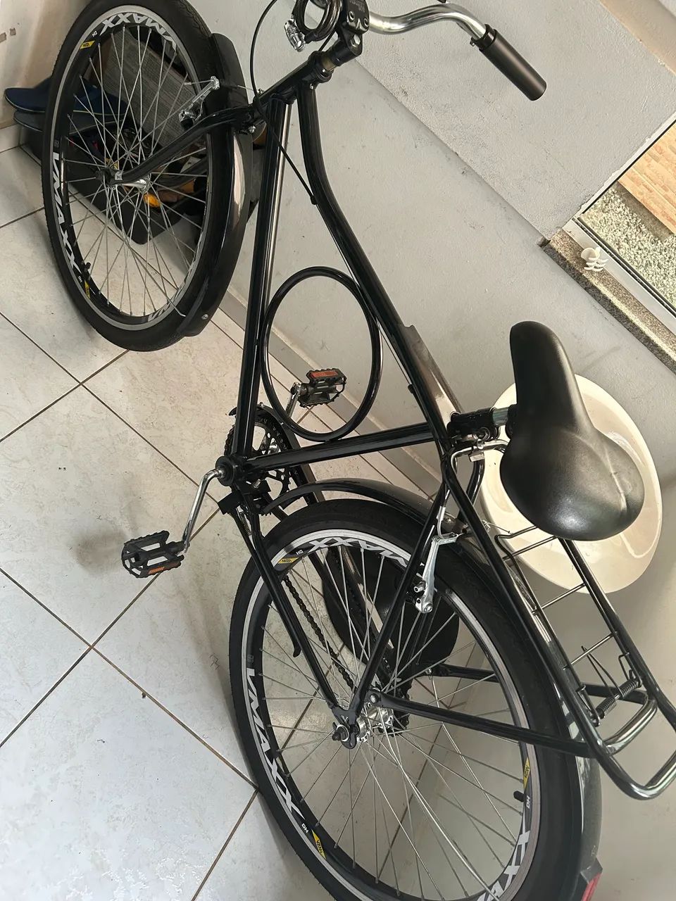 Bicicleta barra circular 