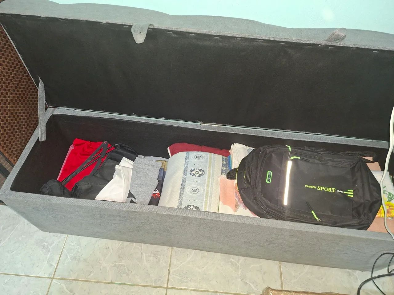 Baú para cama de casal - Foto 2