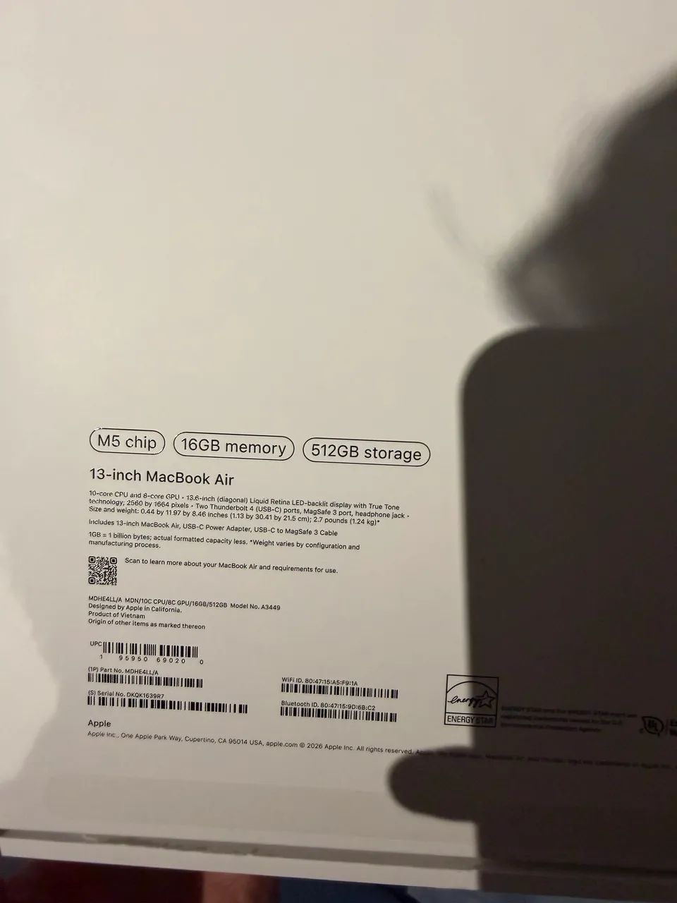 MACBOOK AIR M5 - MIDNIGHT - Foto 3