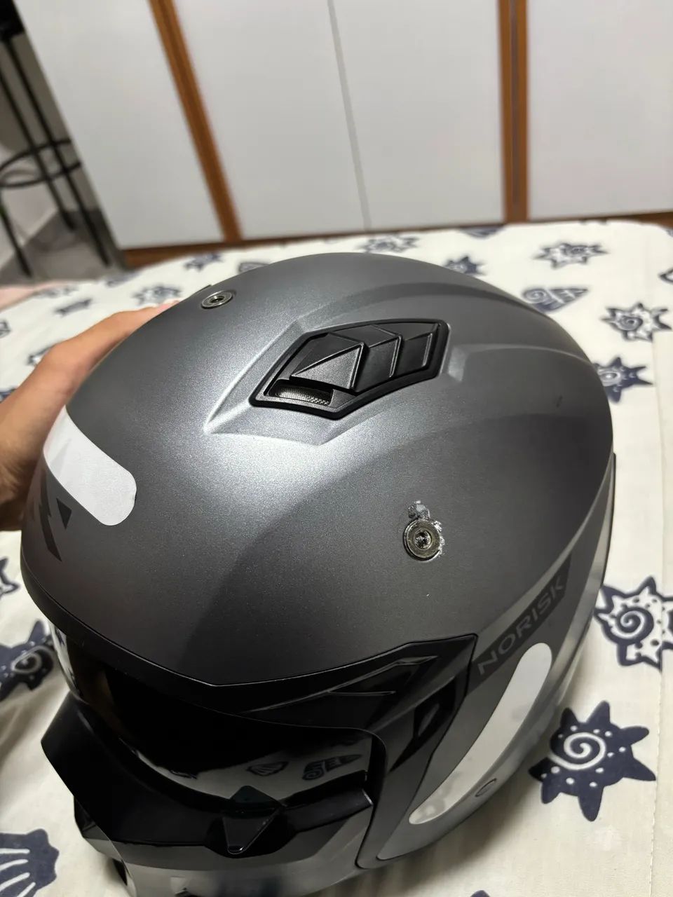 Capacete Norisk Darth 2 conservado  - Foto 5