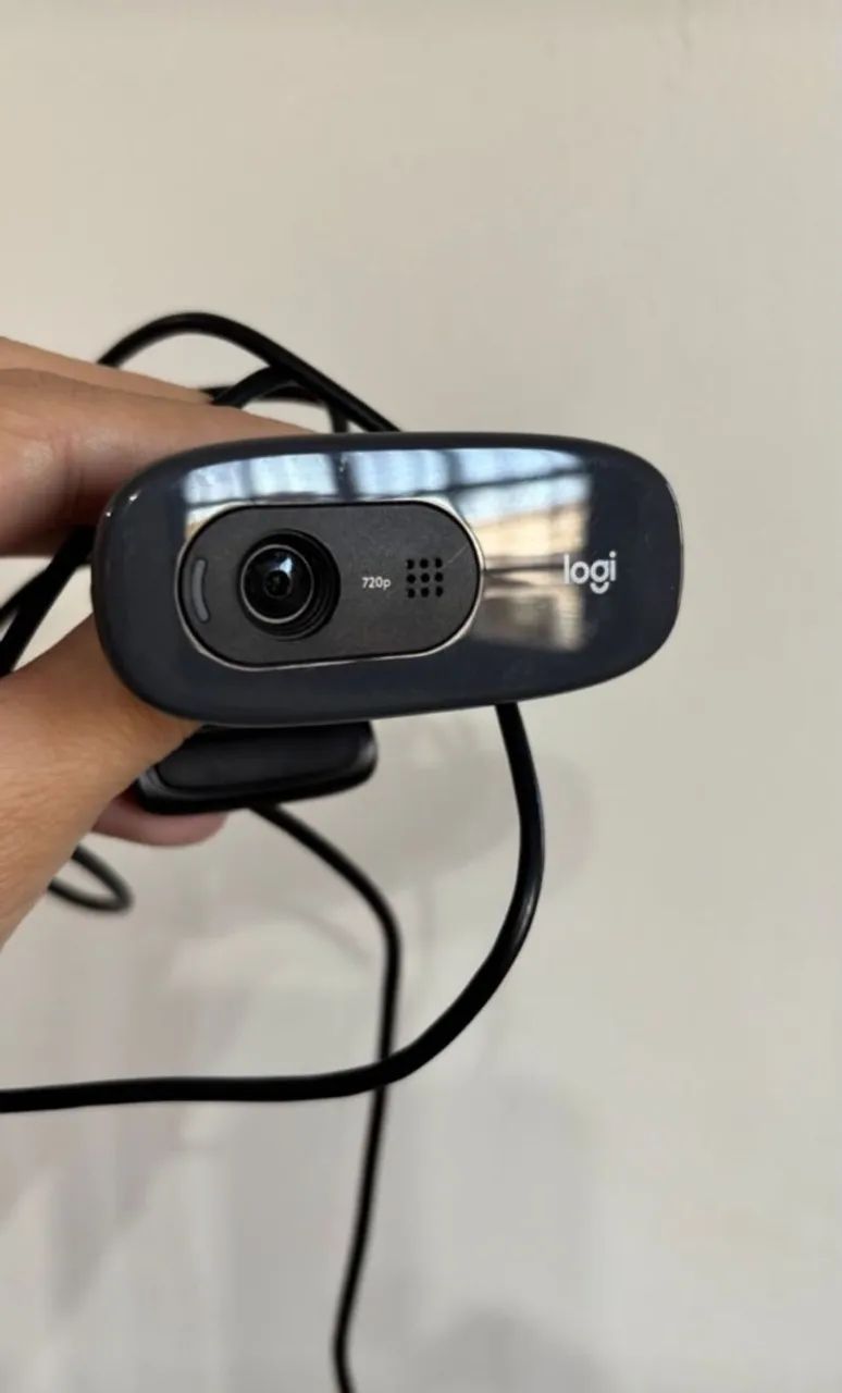 Webcam Logitech C270 HD - Usada em ótimo estado - Foto 2