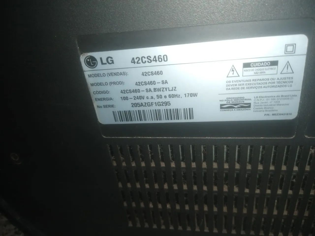 Tv LG 42" ótimo estado  - Foto 2