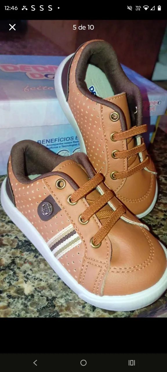 Sapato infantil 