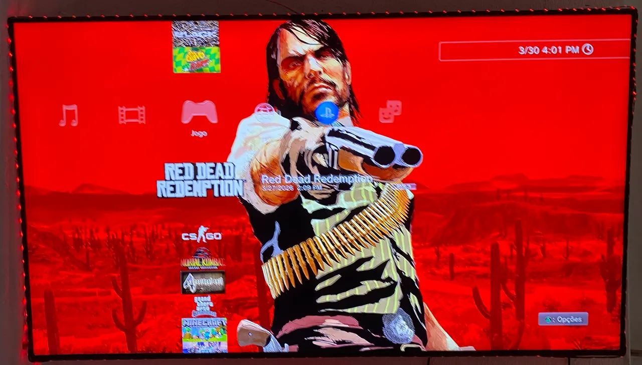 PS3 com 400 jogos (Entrega grátis) - Foto 4