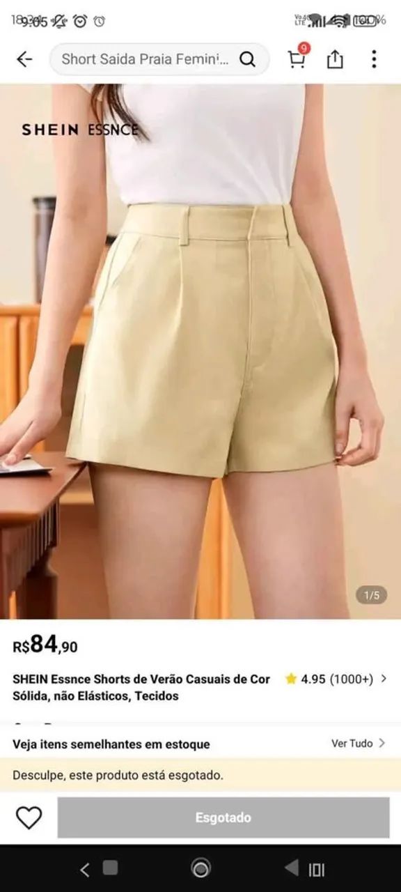 Short Shein M - Foto 4