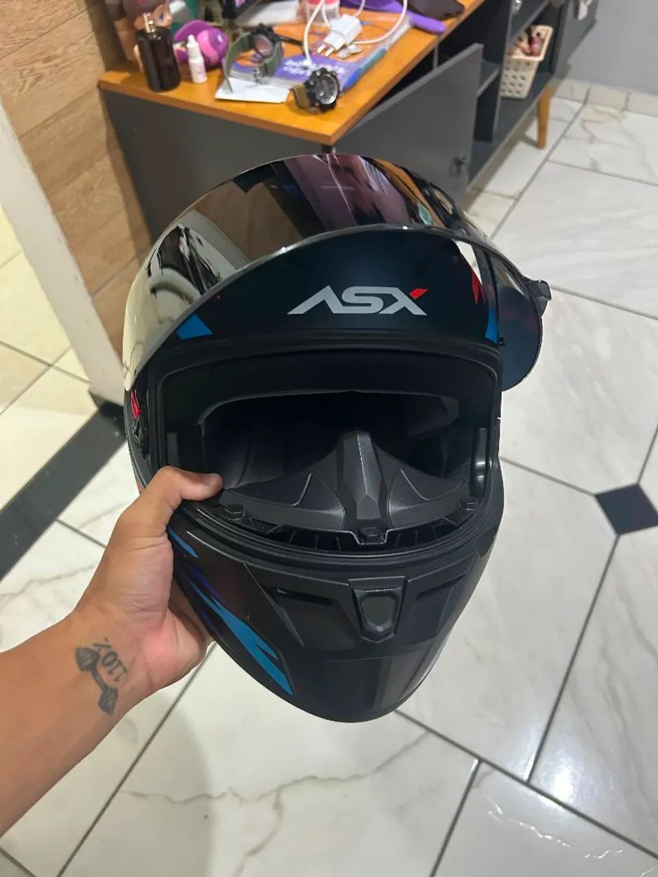 Capacete asx  - Foto 3
