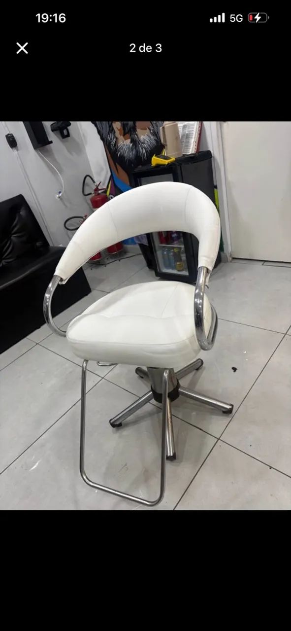 Cadeira cabeleireiro/barbeiro 