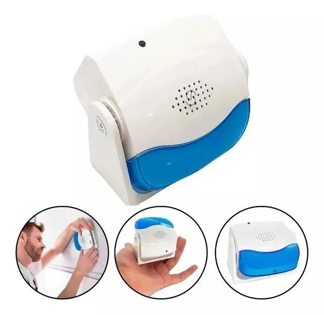 Sensor De Presença Campainha Digital Anunciador S/fio Bm-606 Loja Coimbra Entrega - Foto 4