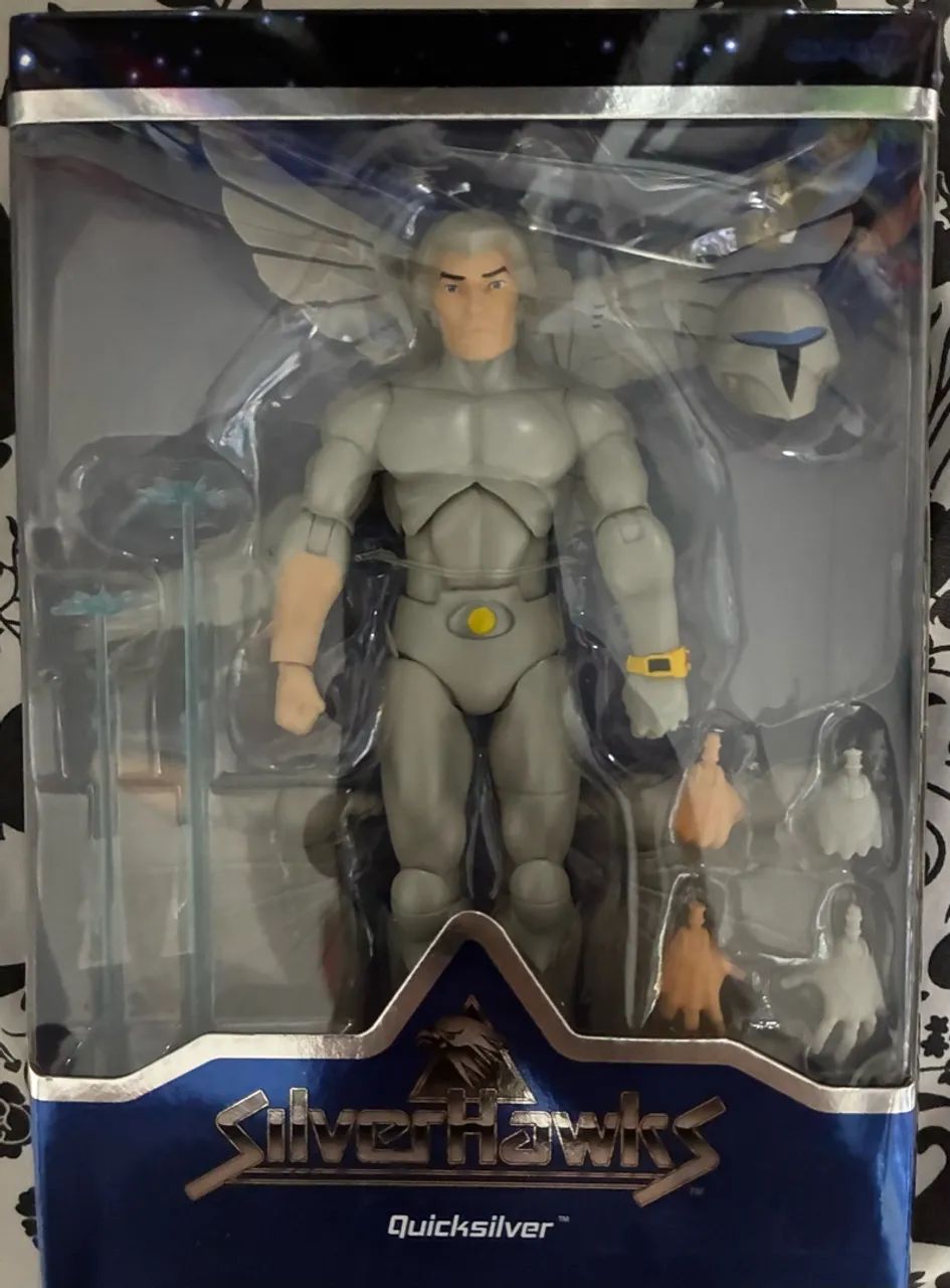 Boneco SilverHawks Quicksilver  - Foto 3