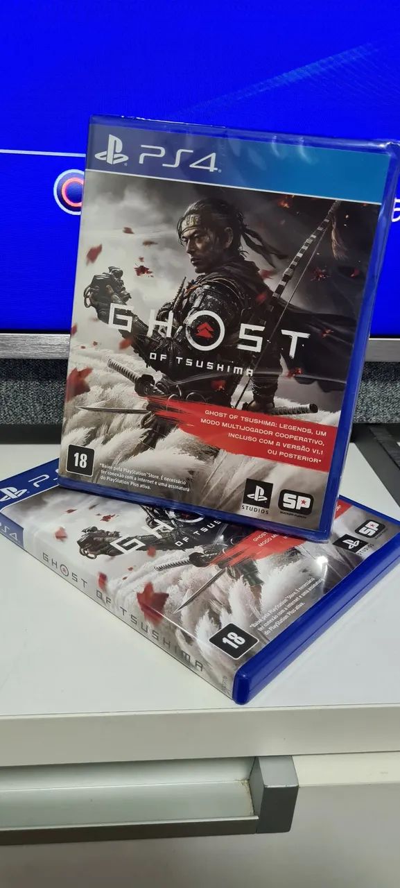 Ghost of tsushima ps4 (NOVO LACRADO)