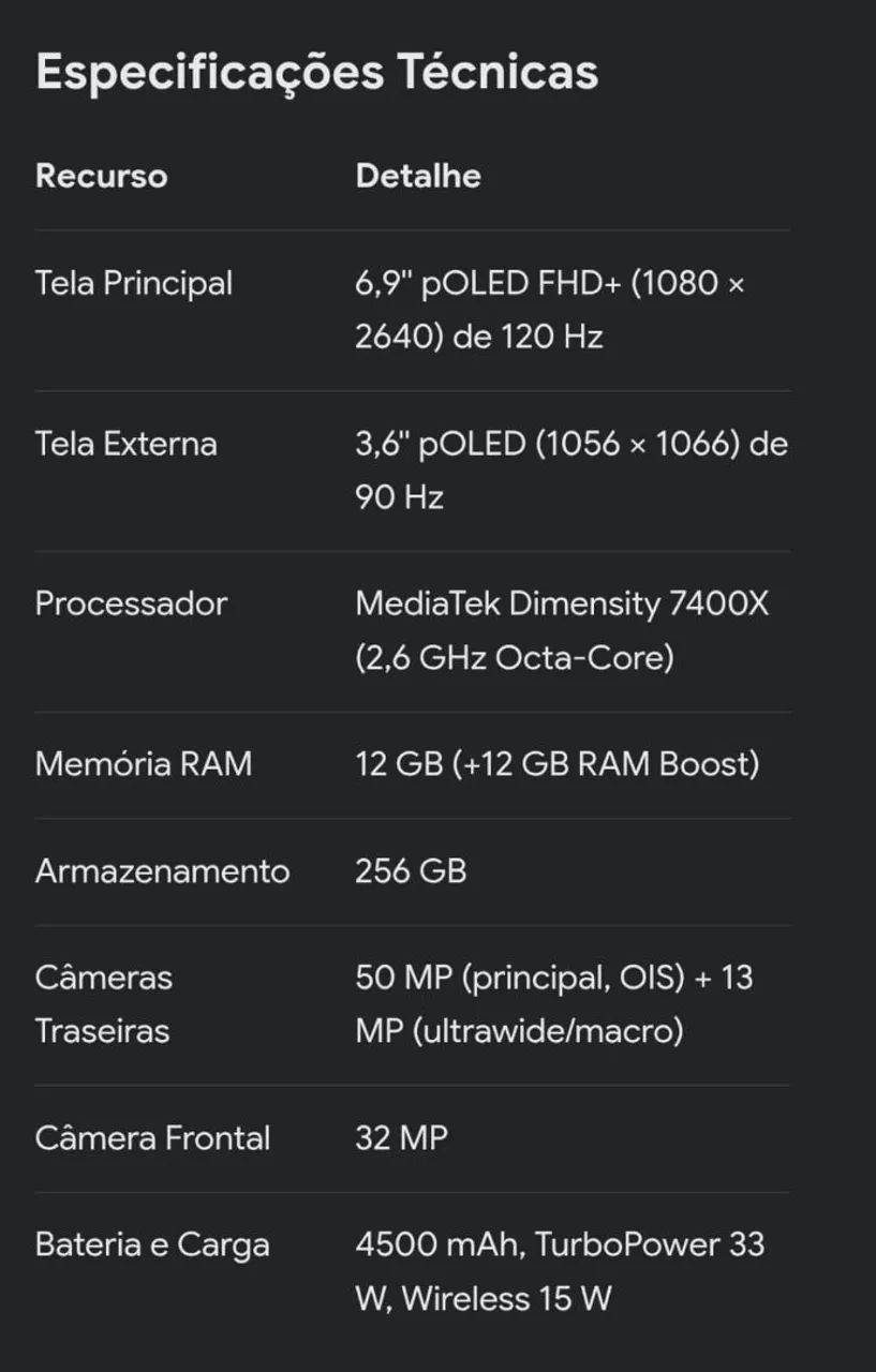 Vendo o celular Motorola razr 60ultra  - Foto 5