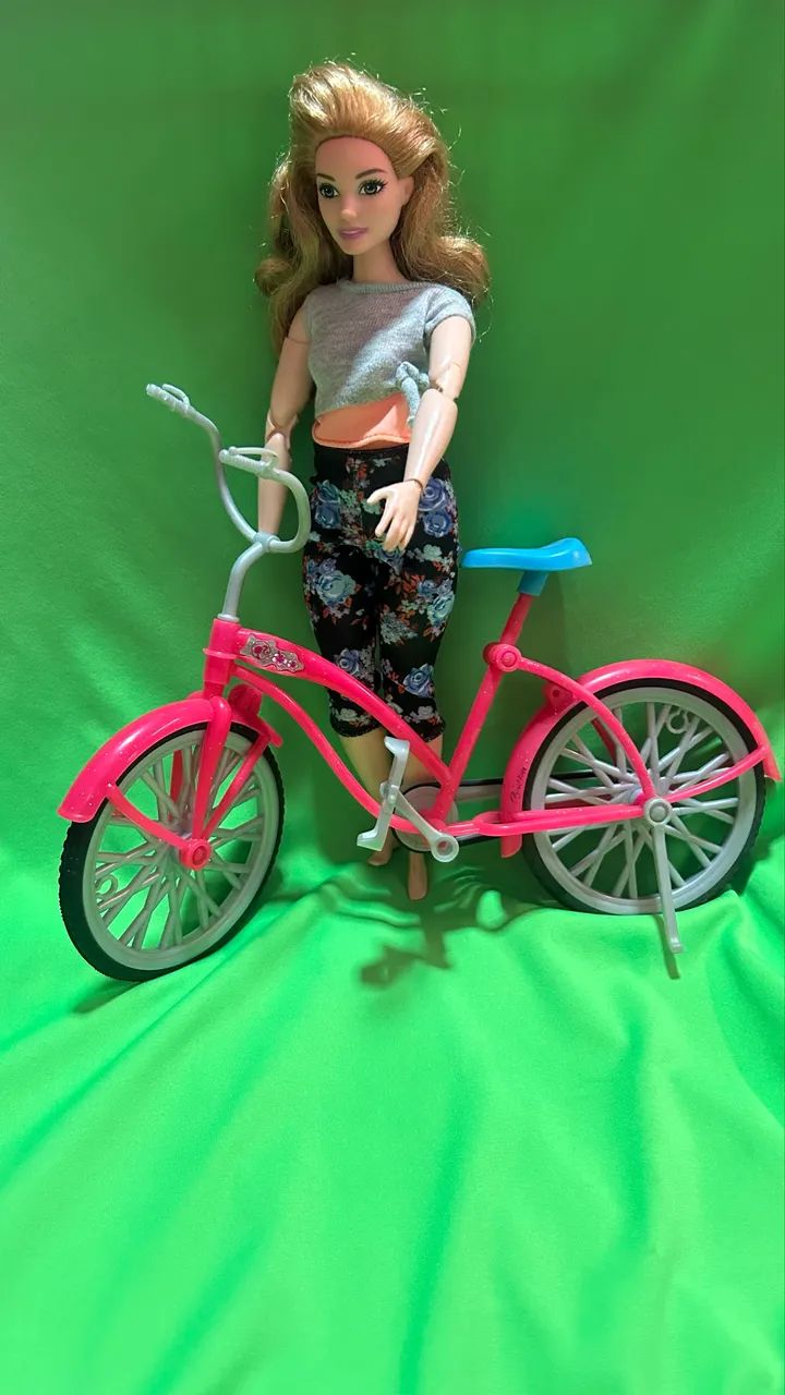 bicicleta rosa da Barbie (da Mattel) - Foto 5