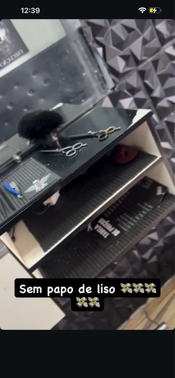 Bancada de barbearia  - Foto 2