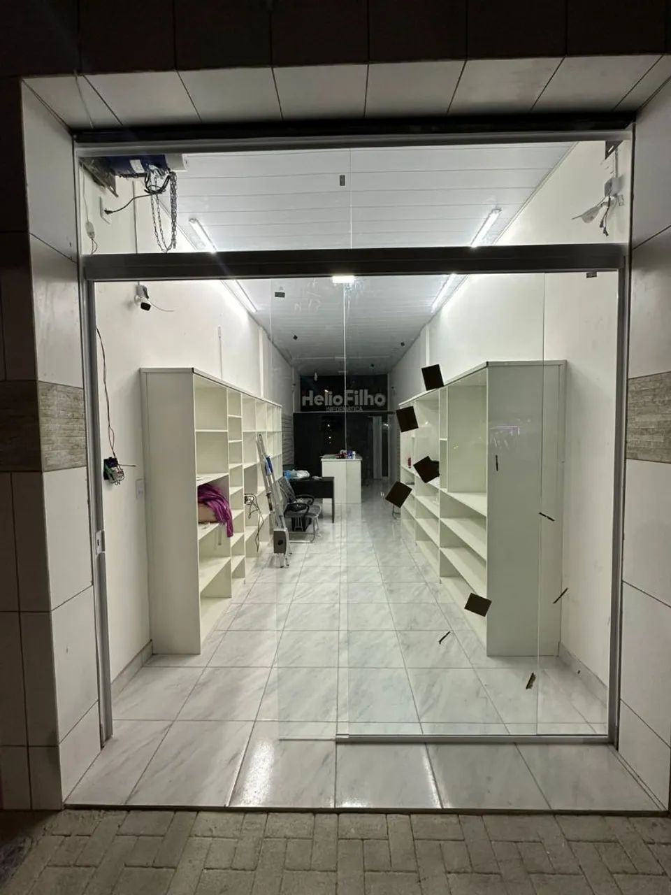 Portas de vidro novas