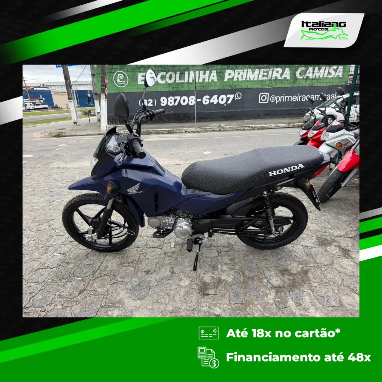 HONDA POP ZERO E EMPLACADA 2027 - Foto 3