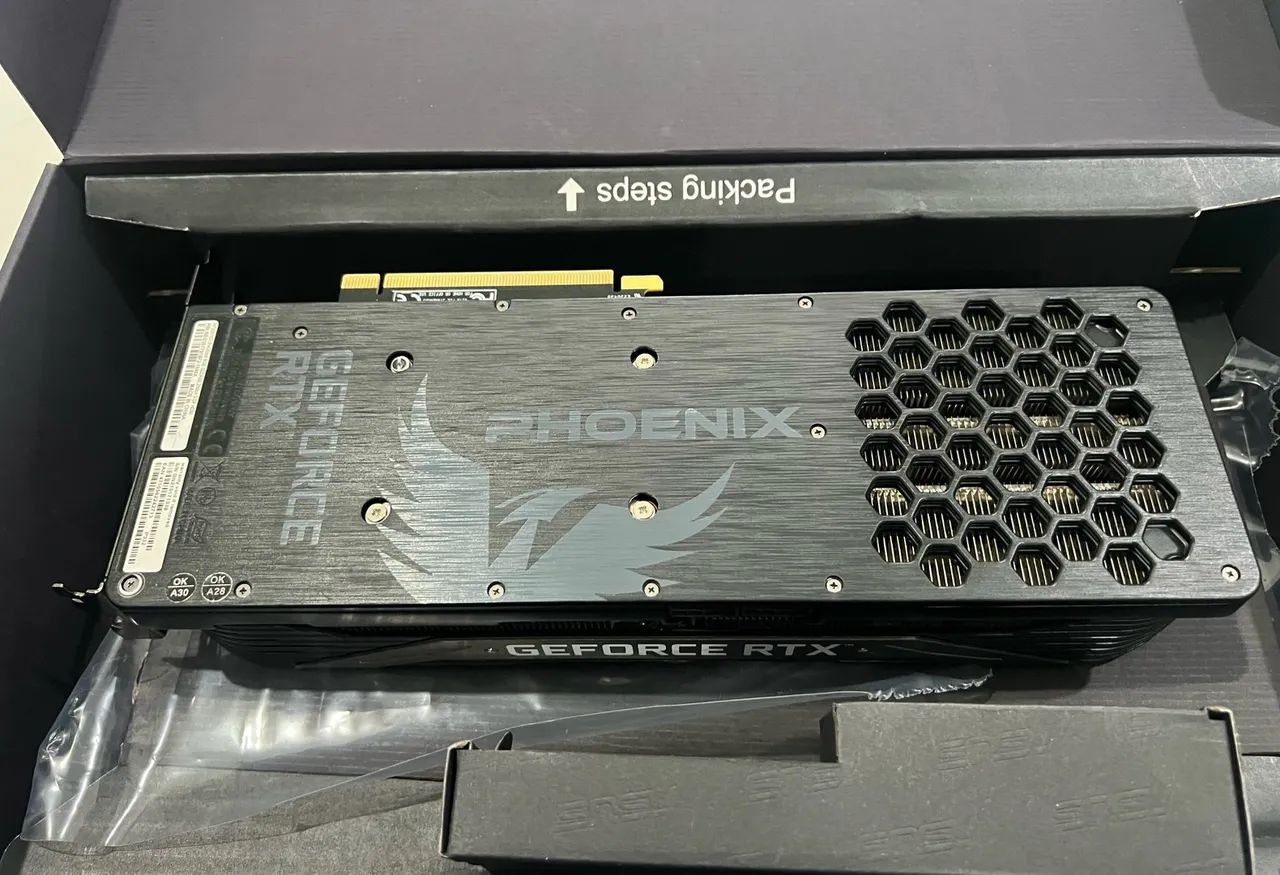 Placa de video RTX 3070Ti em estado de nova com garantia - Foto 4