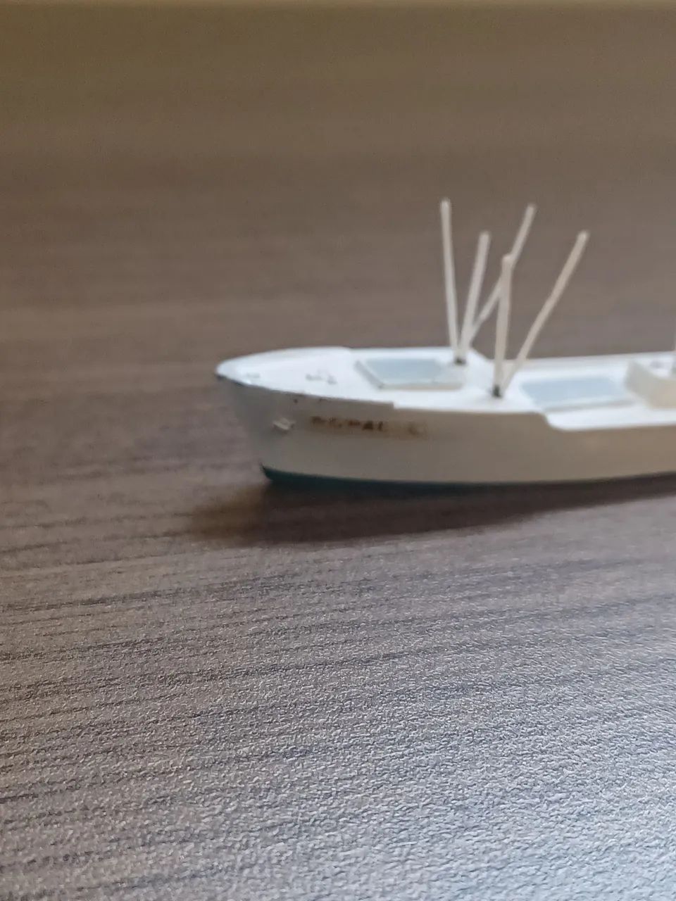 Miniatura em ferro fundido do navio cargueiro - NOPAL - Foto 2
