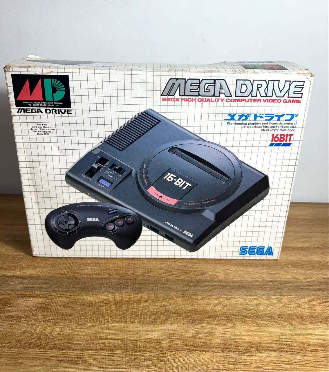 Mega drive japonês 