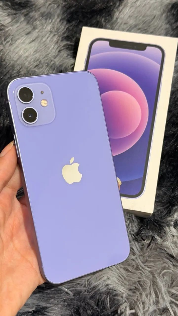 Iphone 12 Roxo 64gb Impecável  - Foto 2