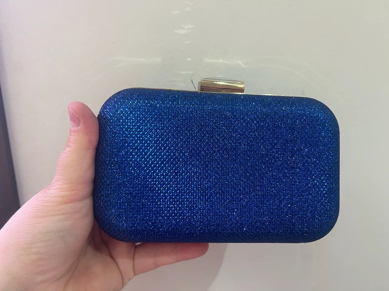 Vendo bolsa de festa azul - Foto 2