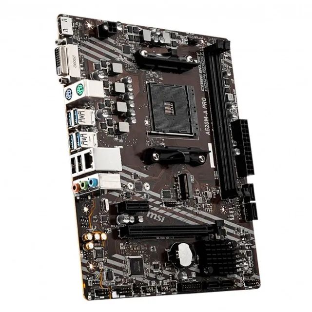 Placa Mae msi a520m-a pro am4 Nova - Foto 3