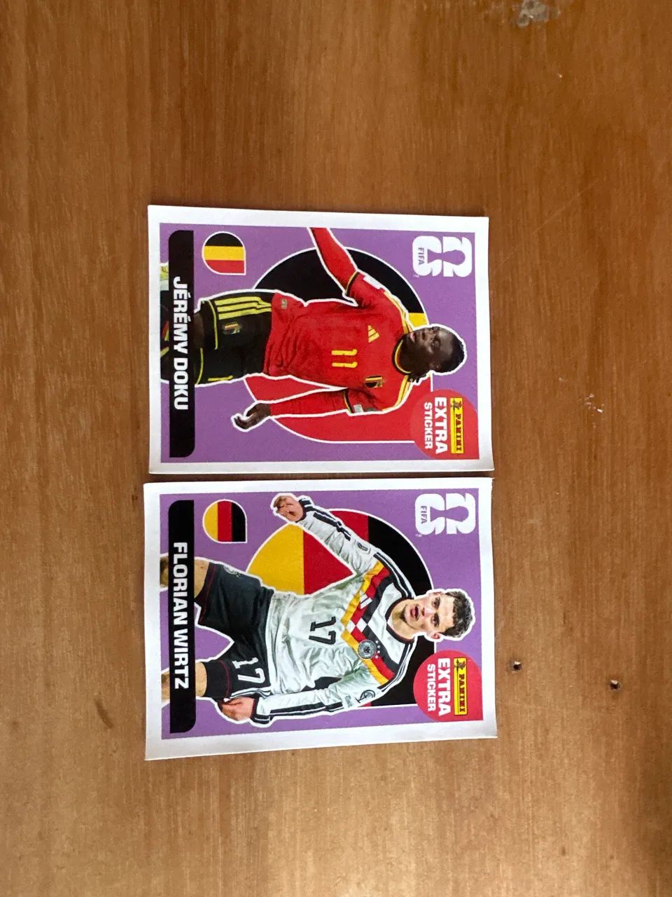 Figurinhas legends da copa do mundo 