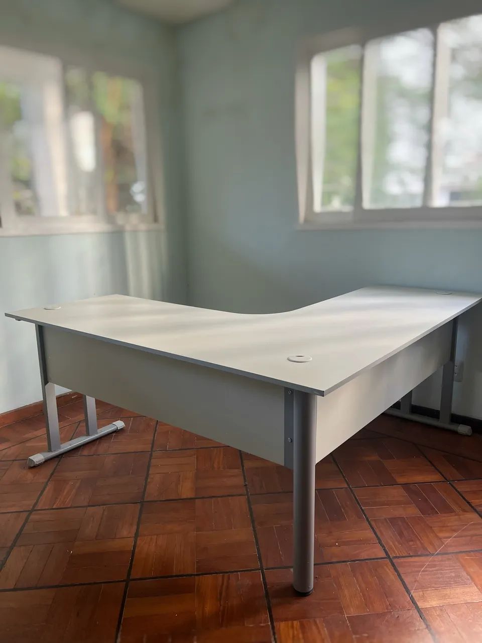 Mesa de escritório em L - Foto 4