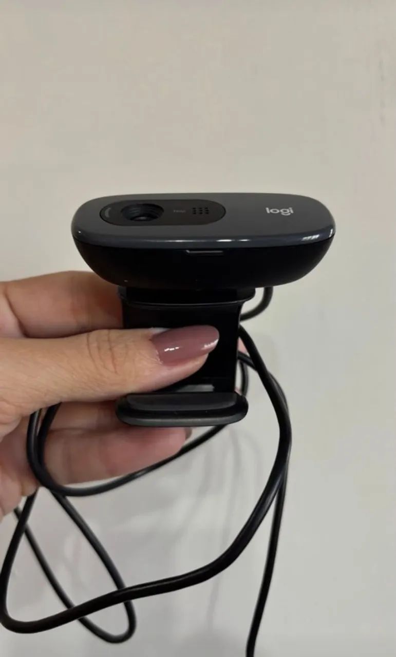 Webcam Logitech C270 HD - Usada em ótimo estado - Foto 3