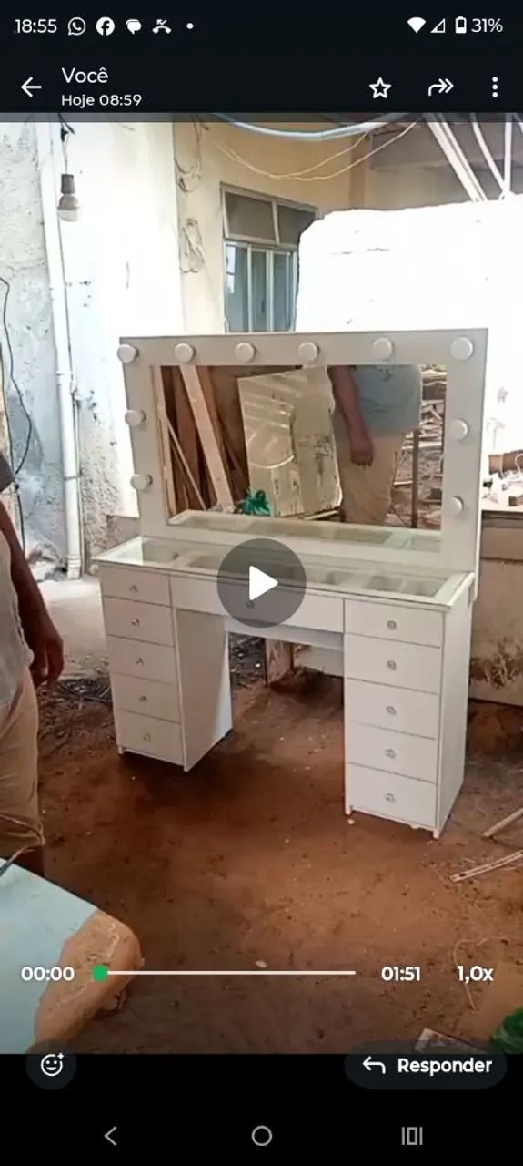 Penteadeira camarim Nova  - Foto 3