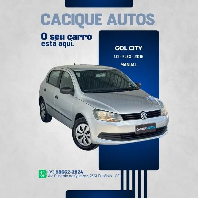 Volkswagen Gol GOL TRENDLINE 1.0 T.FLEX 8V 5P 2015