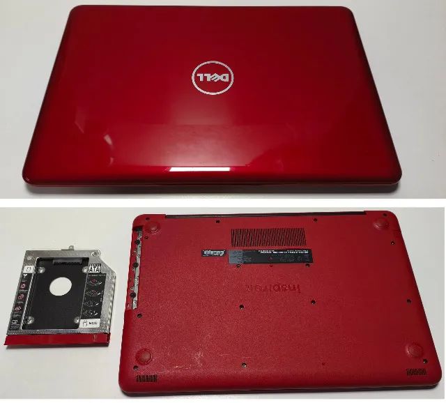 Notebook Dell Inspiron 15 I5 7200U 8GB Ram SSD Windows 11 Muito