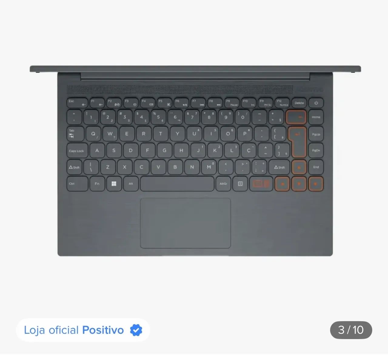 Notebook Positivo Vision C14 8gb 128gb 14 Hd Windows 11 Cinza - Foto 3