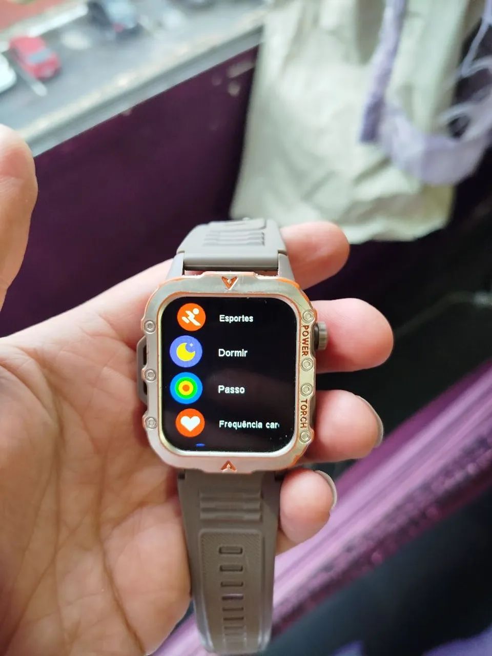 Smartwatch c19 pro cinza - Foto 2
