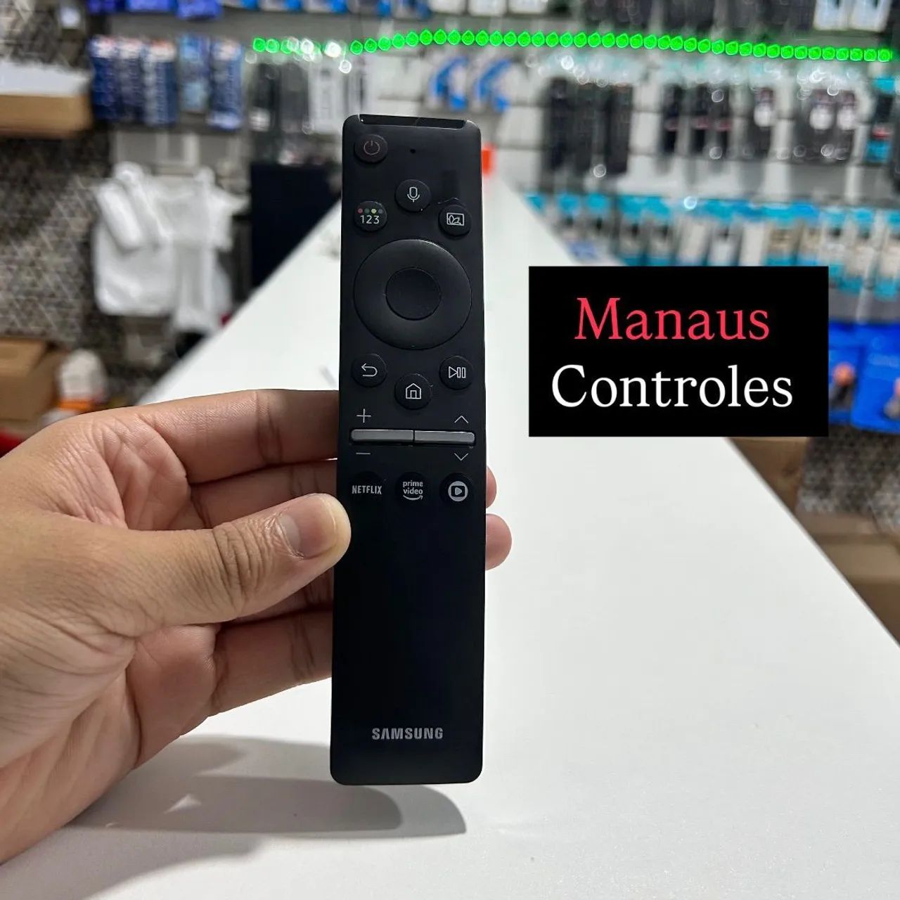 Controle Samsung tv original com comando de voz 