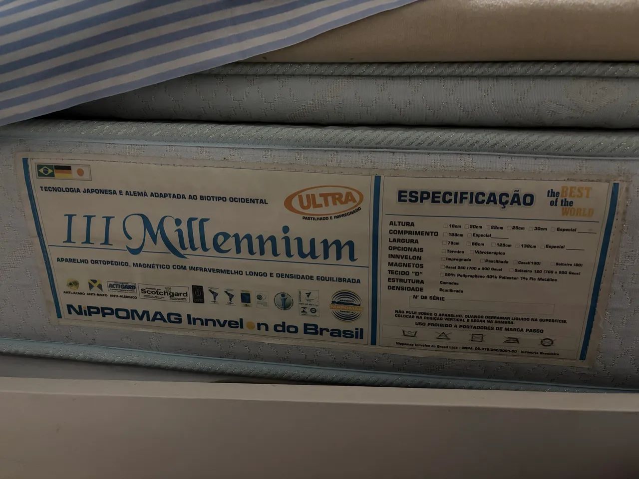 Cama e colchão massageador queen  - Foto 4