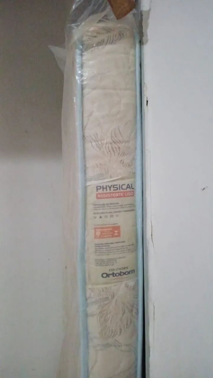 Colchão é Novo de Solteiro Ortobom Bom Mesmo !