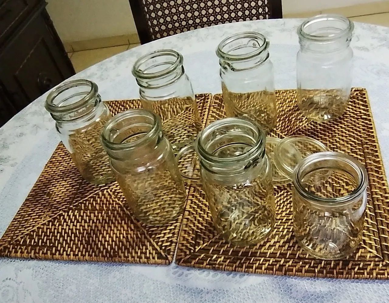 7 VIDROS ANTIGOS DE COMPOTA! - Foto 4