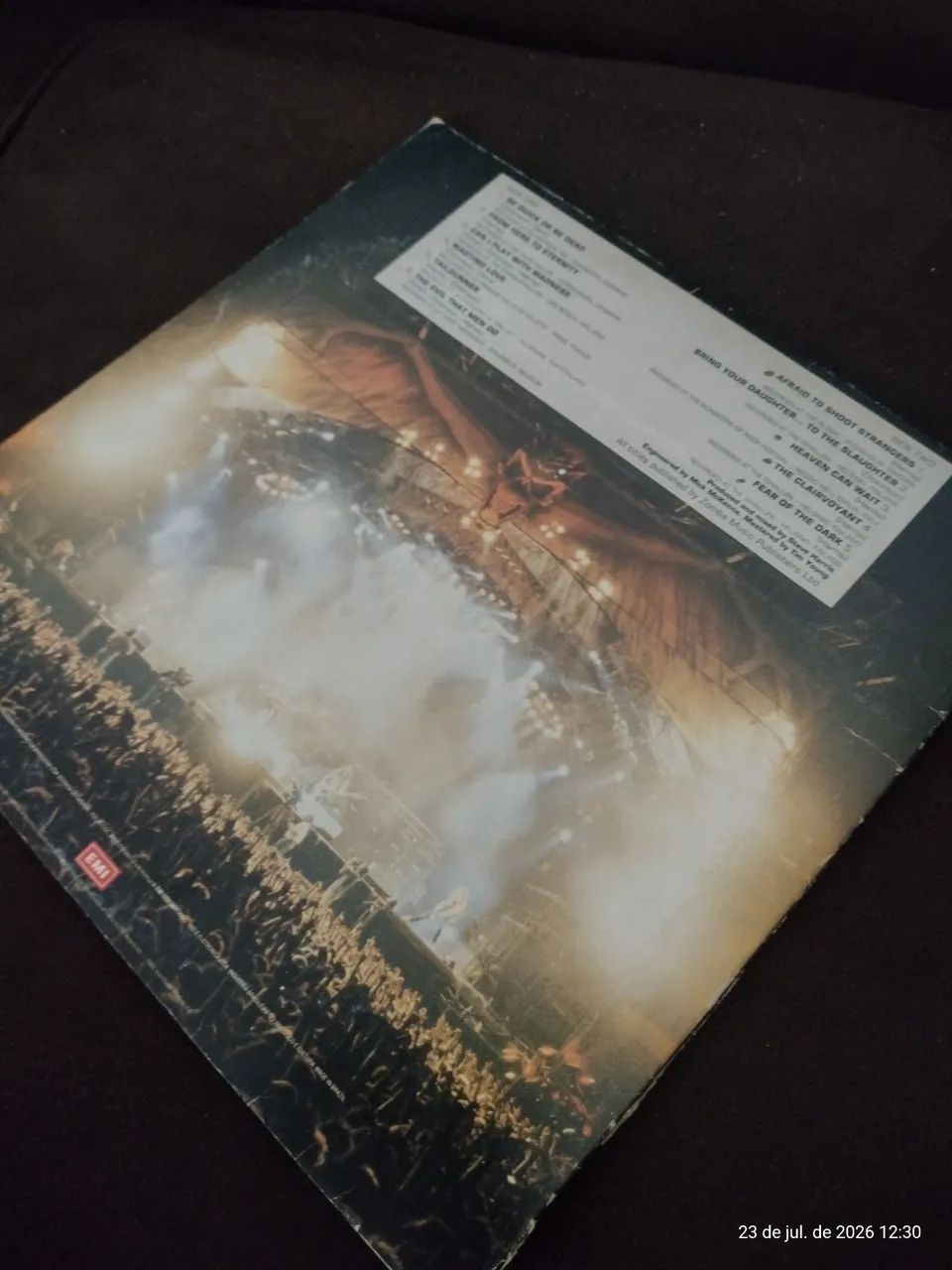 LP Iron Maiden A Real Live One - Foto 2