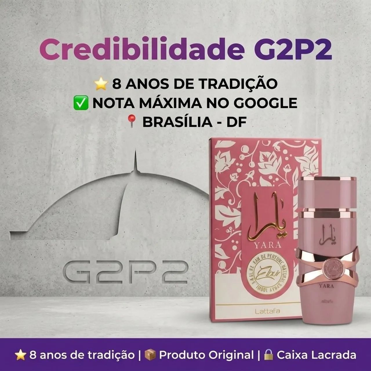 YARA ELIXIR LATTAFA EAU DE PARFUM 100ML FEMININO ORIGINAL LACRADO - Foto 4