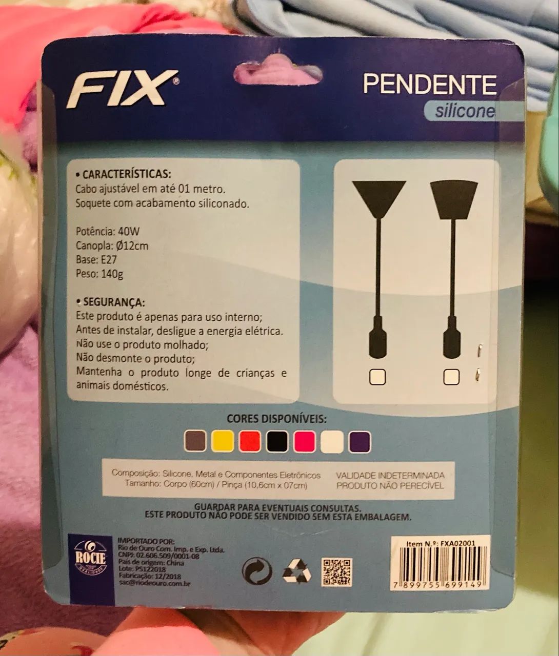 Pendente de teto cinza - Foto 2