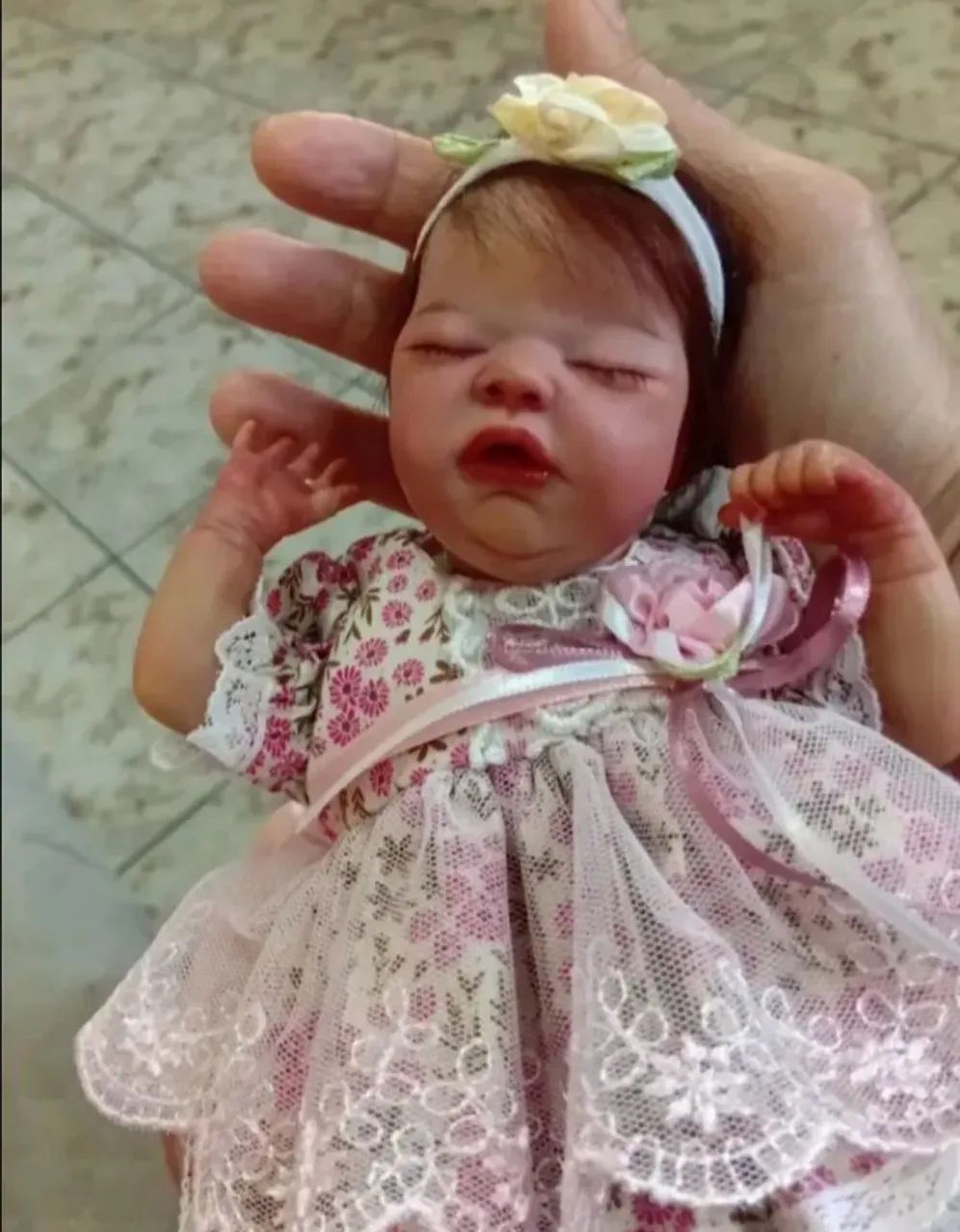 Mini bebê reborn wee patience promoção 