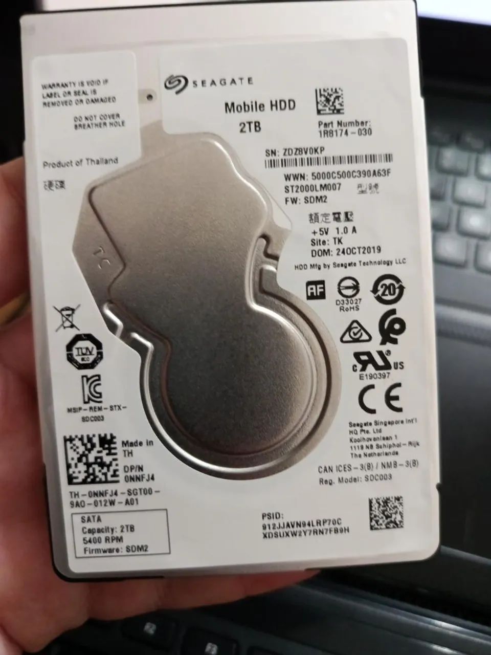 Disco Rígido HDD 2TB SEAGATE