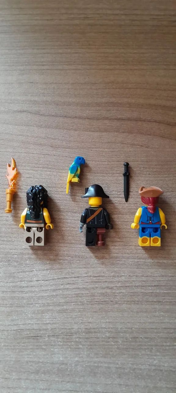 Minifiguras Lego Original BAM temática Pirata - Foto 2